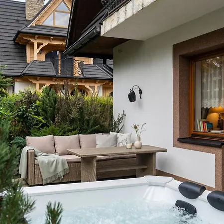 Golden Zakopane Jacuzzi - Grill - Taras Z Widokiem - Prywatny Ogrod