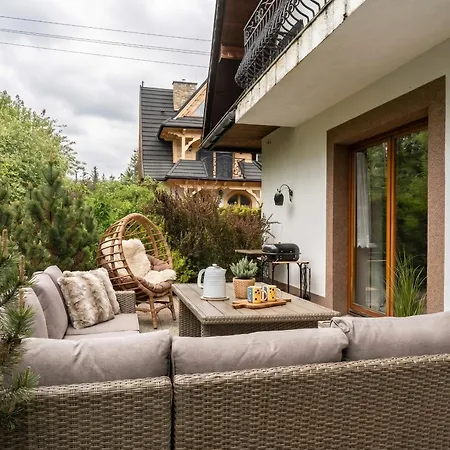 Golden Zakopane Jacuzzi - Grill - Taras Z Widokiem - Prywatny Ogrod וילה